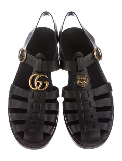 gucci male rubber shoes|gucci rubber shoes for women.